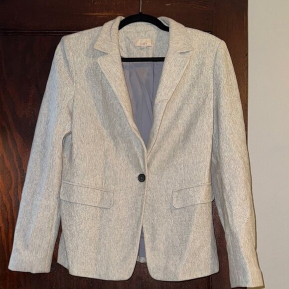 Women's Light Gray Blazer - Picture 1 of 3